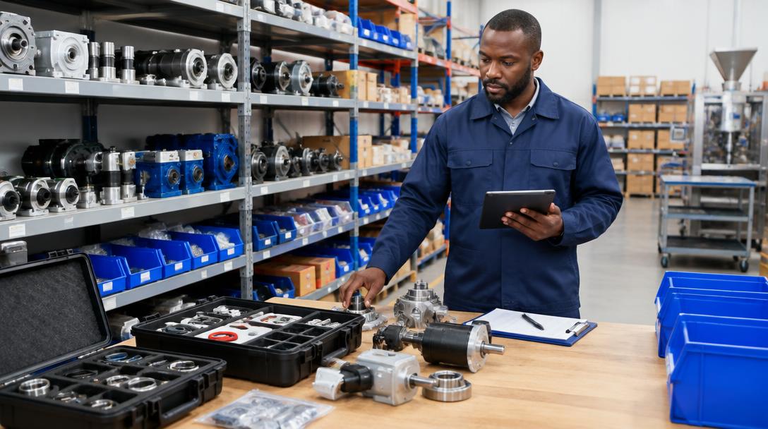 Recommended critical-spares lists technical support
