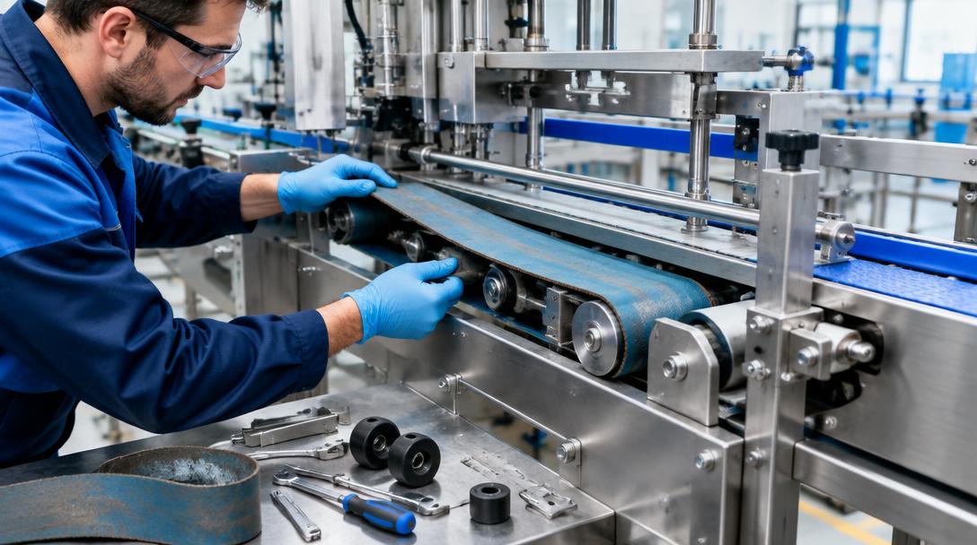 Wear-part inspection & replacement technical support